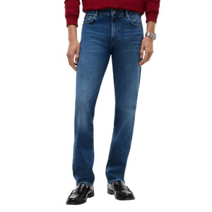 Tommy Hilfiger Denton Whiskered Slim Straight Leg Jeans